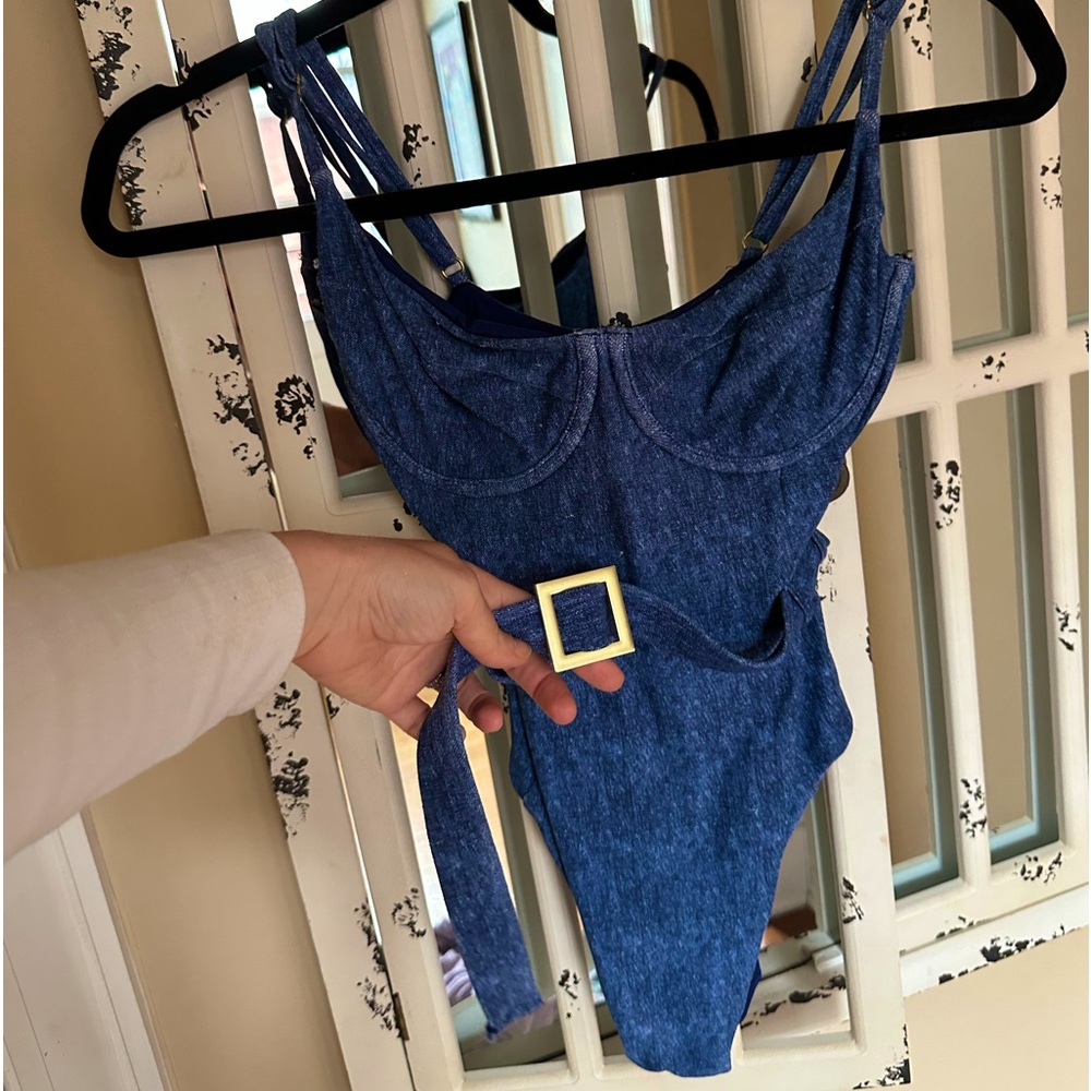 Weworewhat one-piece bathing suit